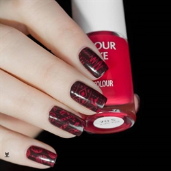 70 Ruby Red, Stamping Neglelak, Colour Alike (u)